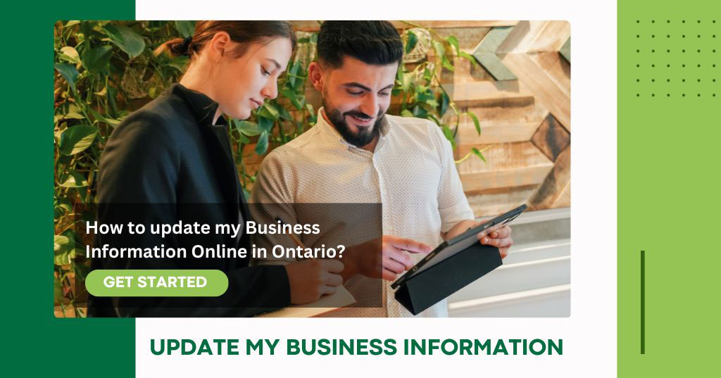 update my buisness